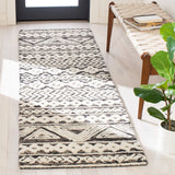 Safavieh Abstract 2'-3" x 10'-0" Rug in Ivory / Grey