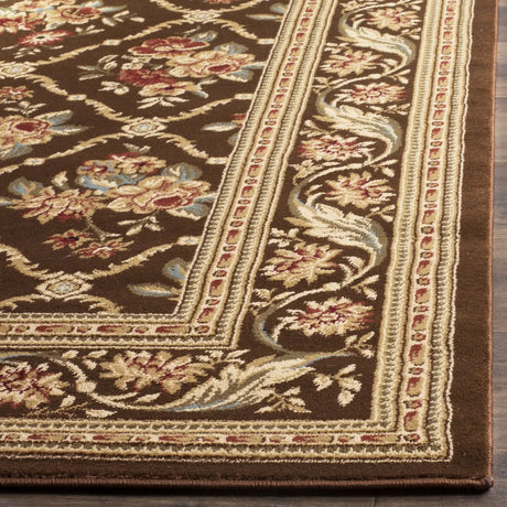 Safavieh Lyndhurst 5'-3" x 7'-6" Rug in Brown / Brown