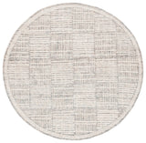 Safavieh Abstract 6'-0" x 6'-0" Rug in Dark Grey / Ivory