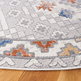 Safavieh Eternal 6'-7" x 6'-7" Rug in Grey / Ivory