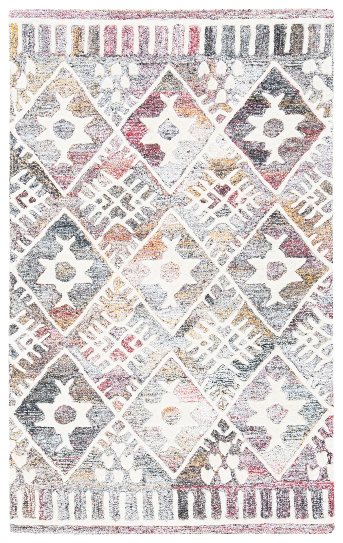 Safavieh Roslyn 3'-0" x 5'-0" Rug in Red / Ivory