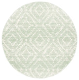 Safavieh Adirondack 6'-0" x 6'-0" Rug in Green / Ivory