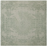 Safavieh Restoration Vintage 6'-0" x 6'-0" Rug in Grey / Turquoise