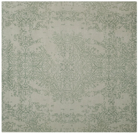 Safavieh Restoration Vintage 6'-0" x 6'-0" Rug in Grey / Turquoise