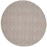 Safavieh Courtyard 5'-3" x 5'-3" Rug in Beige / Beige