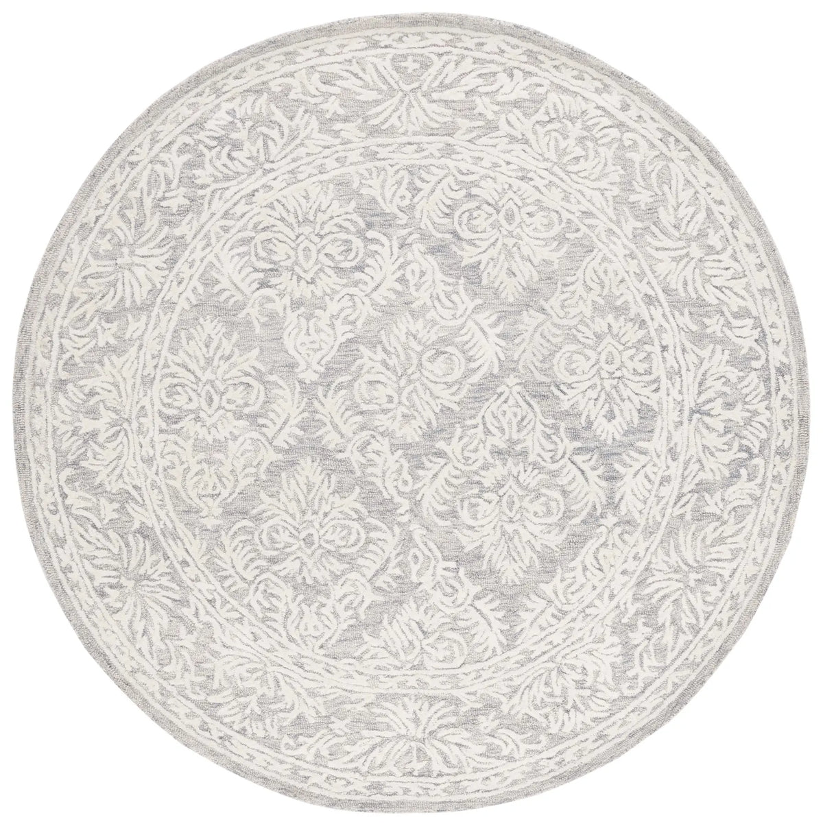 Safavieh Metro 6'-0" x 6'-0" Rug in Dark Grey / Ivory