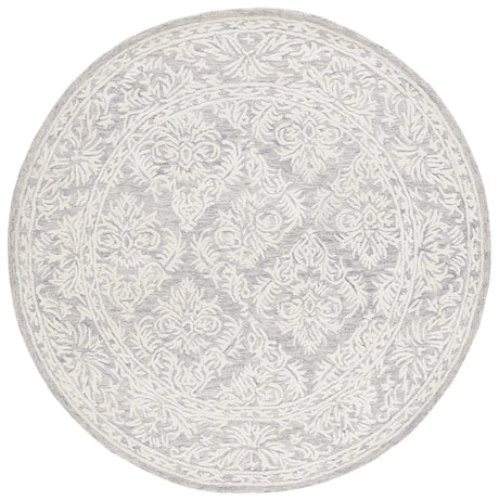 Safavieh Metro 6'-0" x 6'-0" Rug in Dark Grey / Ivory