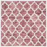 Safavieh Himalaya 6'-0" x 6'-0" Rug in Red / Ivory