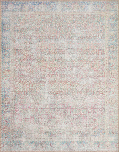 Loloi Wynter Wyn-04 Red/Teal Rugs - main flat