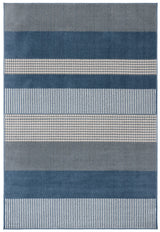 Safavieh Pyramid 4'-5" x 6'-5" Rug in Navy / Ivory