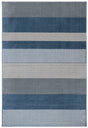 Safavieh Pyramid 4'-5" x 6'-5" Rug in Navy / Ivory
