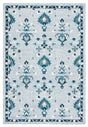 Safavieh Metro 4'-0" x 6'-0" Rug in Blue / Ivory