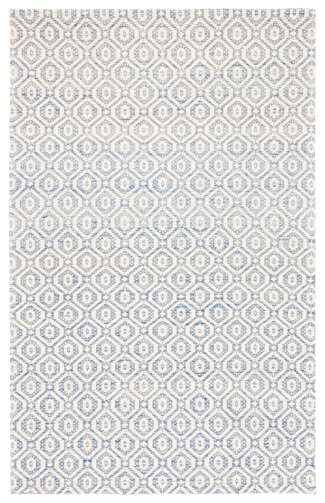 Safavieh Marbella 4'-0" x 6'-0" Rug in Blue / Ivory