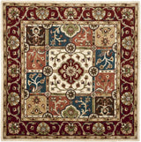 Safavieh Heritage 6'-0" x 6'-0" Rug in Multi / Red