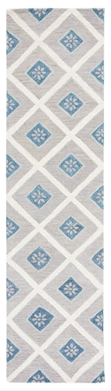 Safavieh Metro 2'-3" x 9'-0" Rug in Blue / Ivory