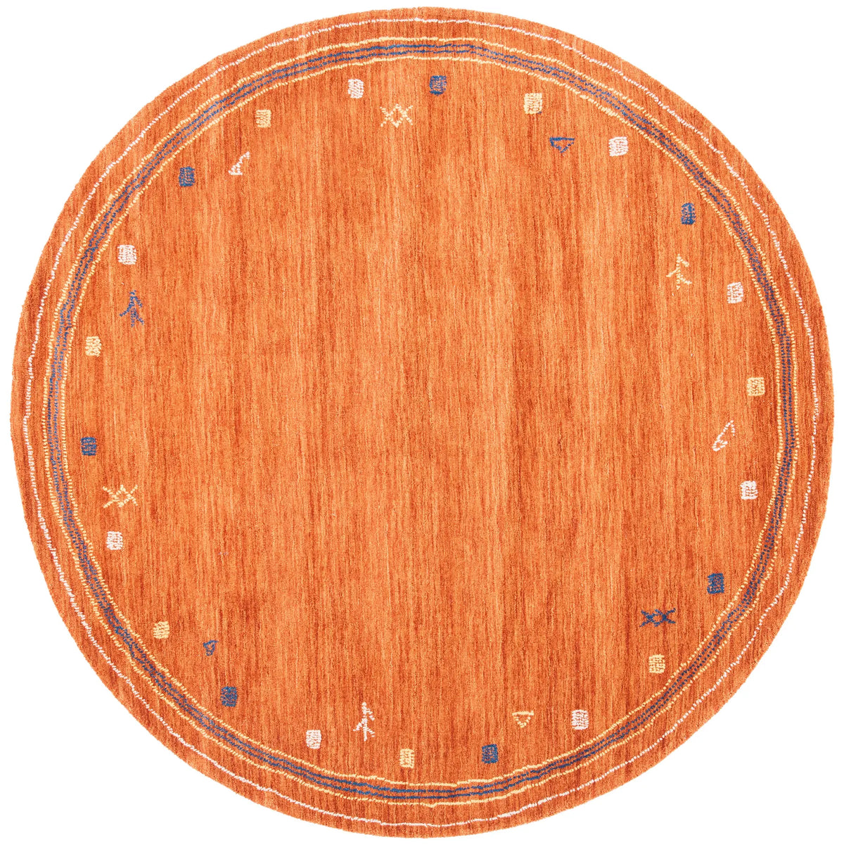 Safavieh Himalaya 6'-0" x 6'-0" Rug in Rust