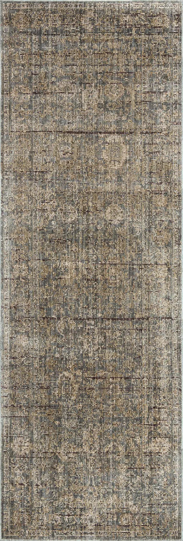 Loloi Priscilla PRL-03 Blue / Sand Rug - runner flat