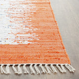 Safavieh Montauk 2'-3" x 6'-0" Rug in Ivory / Orange