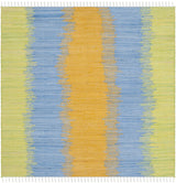 Safavieh Montauk 6'-0" x 6'-0" Rug in Green / Gold