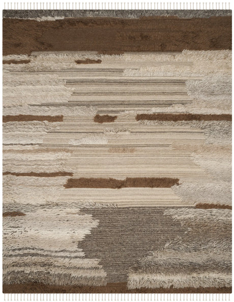 Safavieh Kenya 10'-0" x 14'-0" Rug in Grey / Brown