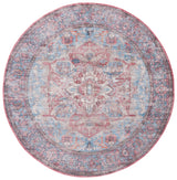 Safavieh Serapi 6'-7" x 6'-7" Rug in Blue / Rust