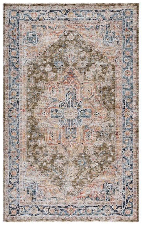 Safavieh Silverado 4'-0" x 6'-0" Rug in Sage / Blue