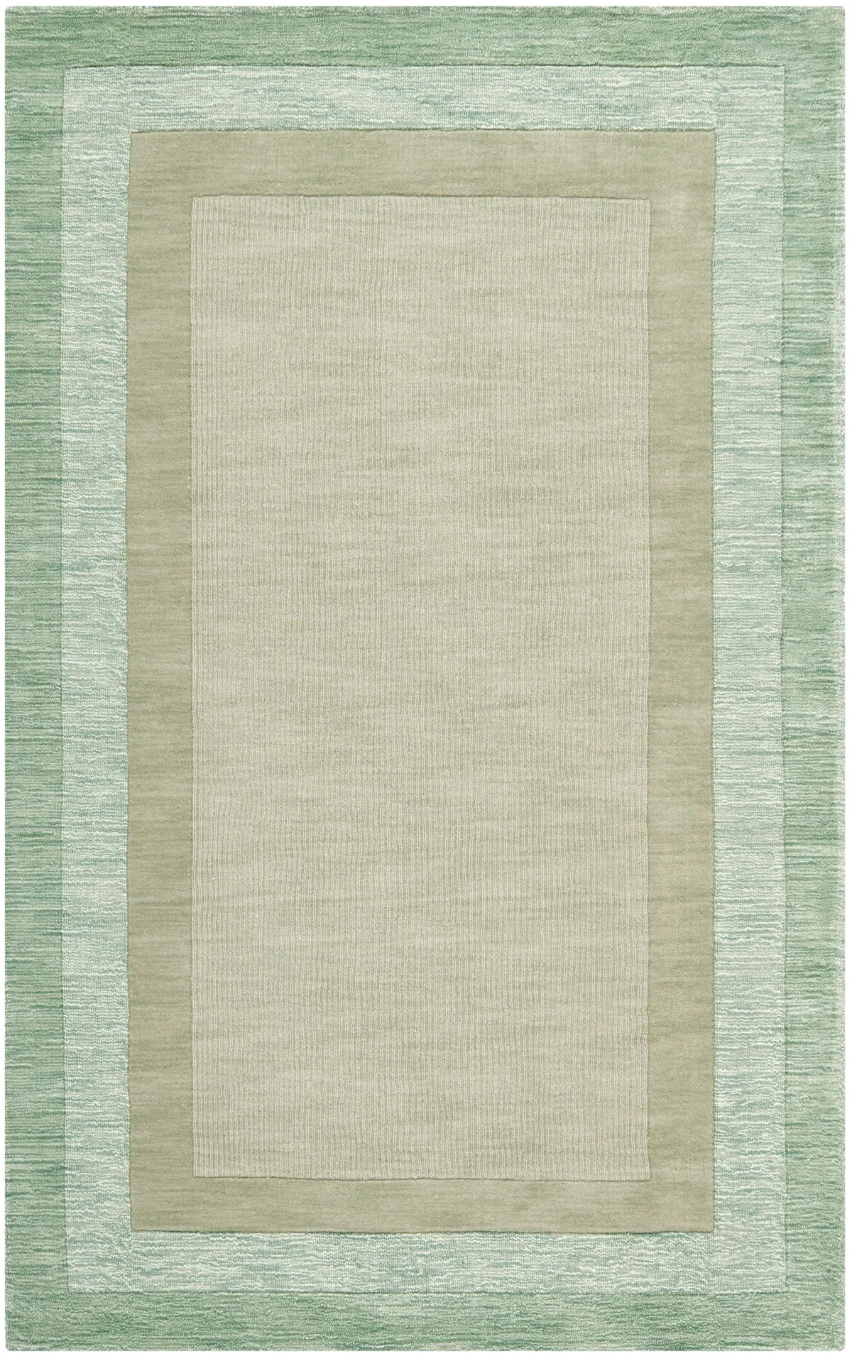 Safavieh Impressions 4'-0" x 6'-0" Rug in Green / Beige
