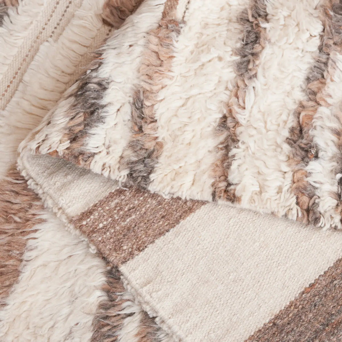 Safavieh Kenya 4'-0" x 6'-0" Rug in Ivory / Brown