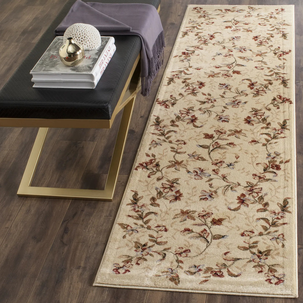 Safavieh Lyndhurst 2'-3" x 14'-0" Rug in Beige