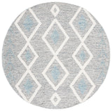 Safavieh Vermont 6'-0" x 6'-0" Rug in Blue / Ivory