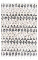 Safavieh Casablanca 4'-0" x 6'-0" Rug in Ivory / Grey