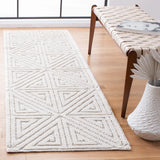 Safavieh Natural Fiber 2'-3" x 8'-0" Rug in Grey / Ivory