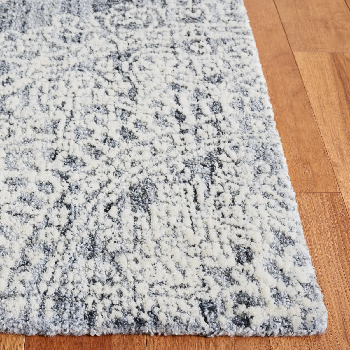 Safavieh Ebony 4'-0" x 6'-0" Rug in Grey / Ivory