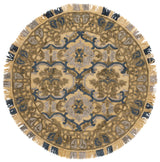 Safavieh Blossom 6'-0" x 6'-0" Rug in Gold / Blue