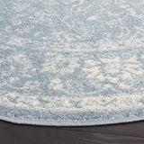 Safavieh Adirondack 6'-0" x 6'-0" Rug in Slate / Ivory
