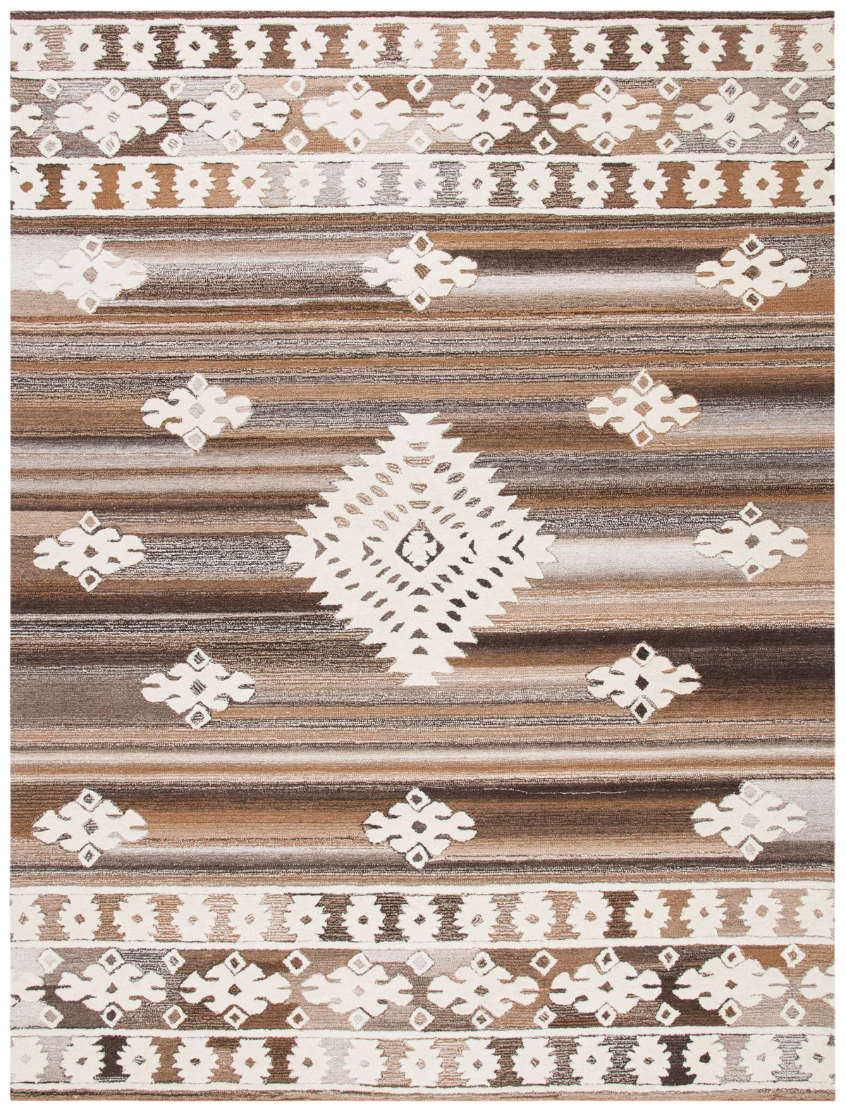 Safavieh Aspen 10'-0" x 14'-0" Rug in Ivory / Light Brown