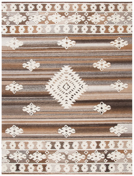 Safavieh Aspen 10'-0" x 14'-0" Rug in Ivory / Light Brown