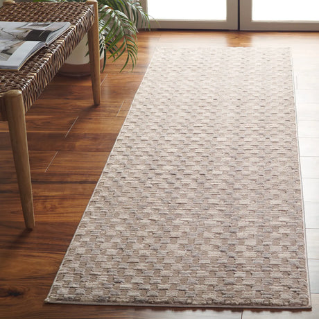 Safavieh Revive 2'-3" x 8'-0" Rug in Ivory / Taupe