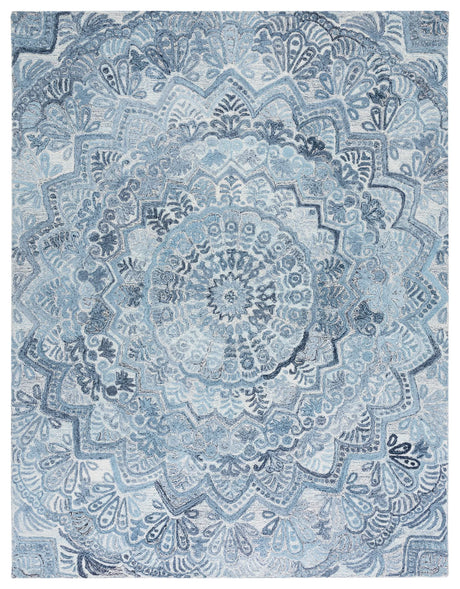 Safavieh Marquee 10'-0" x 14'-0" Rug in Blue / Ivory