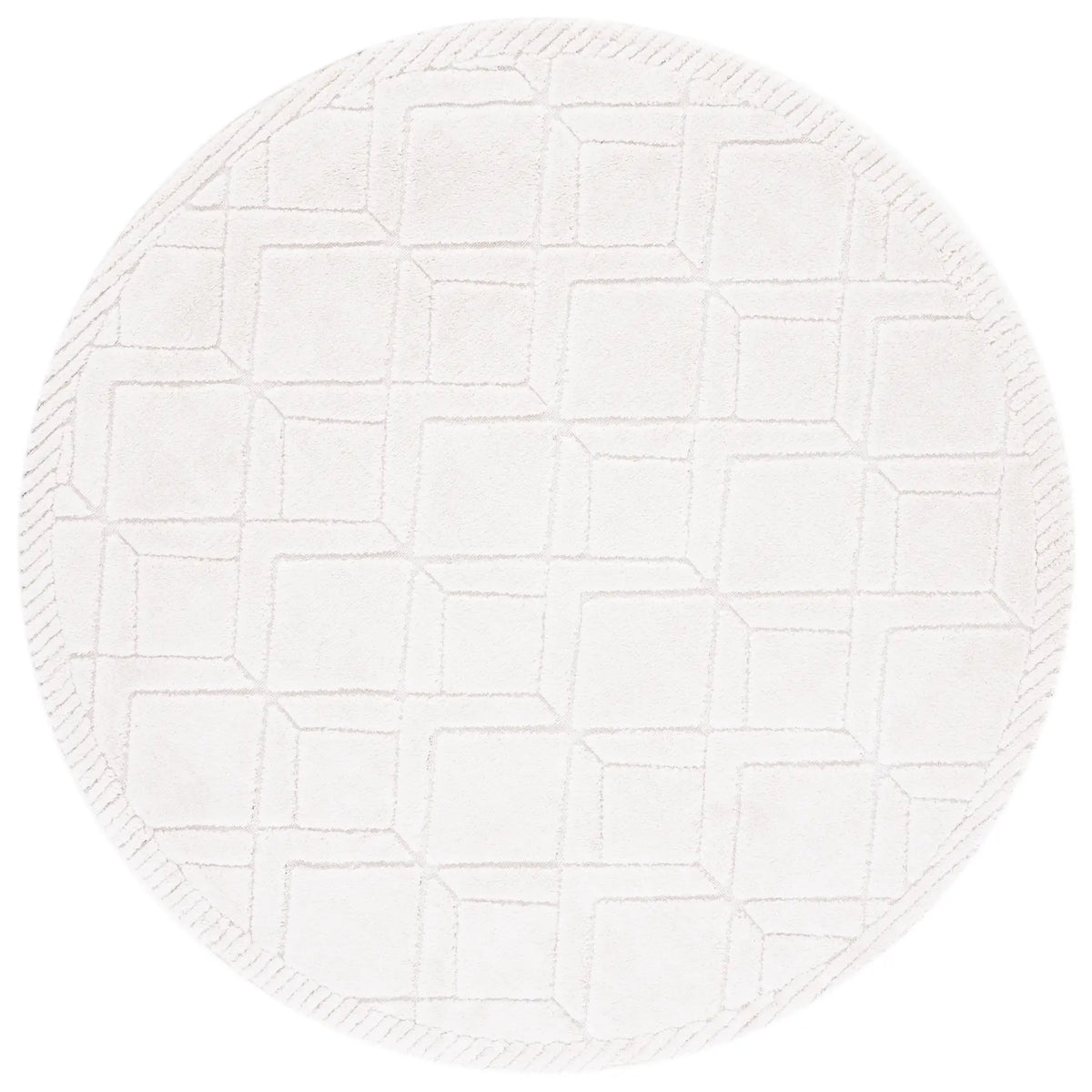 Safavieh Marrakesh 6'-7" x 6'-7" Rug in Ivory / Beige