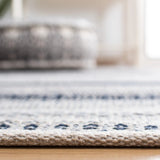 Safavieh Montauk 4'-0" x 6'-0" Rug in Grey / Black