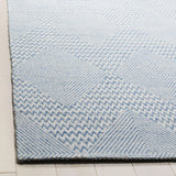 Safavieh Marbella 4'-0" x 6'-0" Rug in Light Blue / Ivory