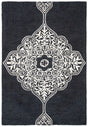 Safavieh Micro-Loop 4'-0" x 6'-0" Rug in Charcoal