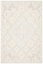 Safavieh Micro-Loop 4'-0" x 6'-0" Rug in Beige / Grey