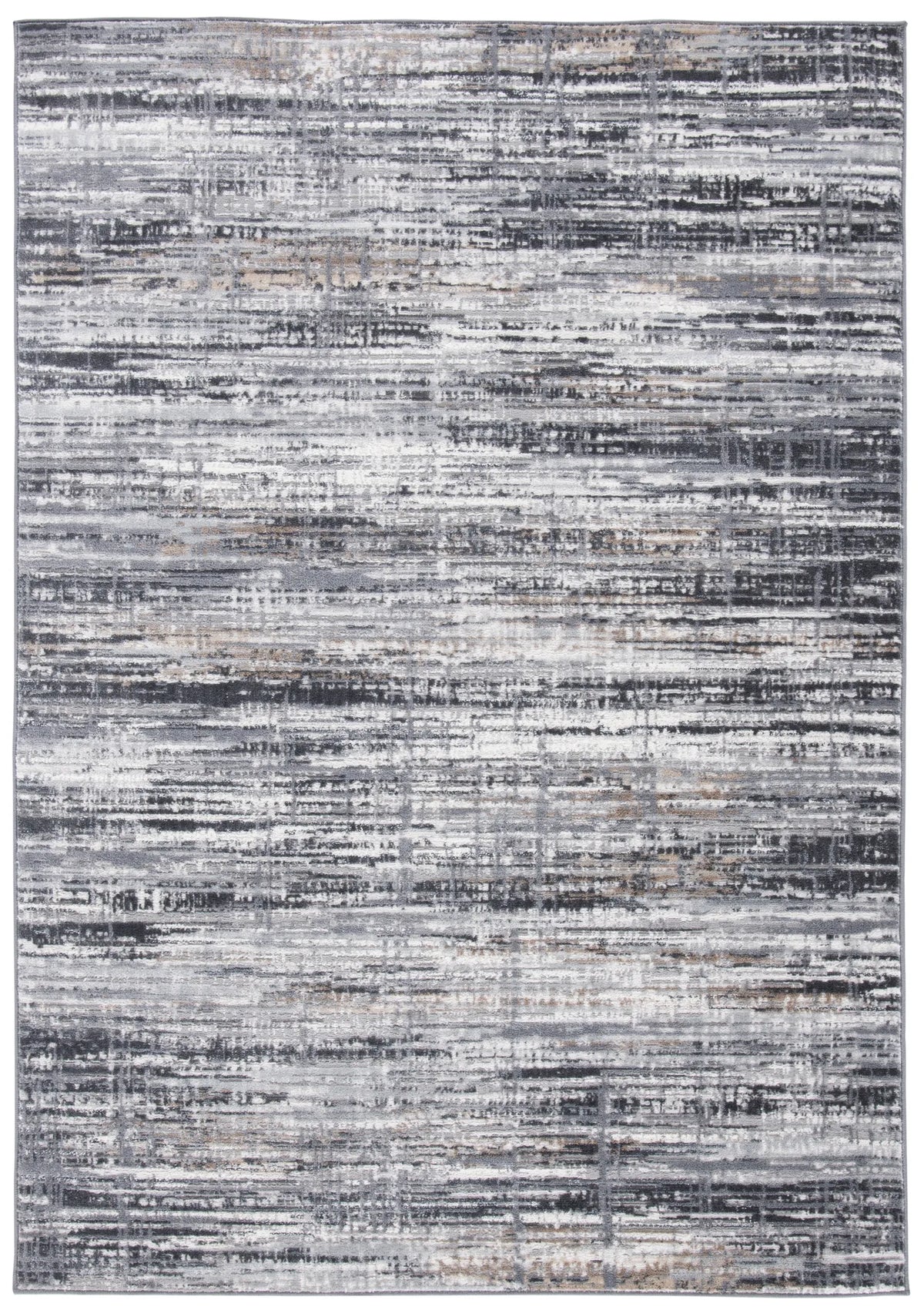 Safavieh Shivan 100 4'-0" x 6'-0" Rug in Light Grey / Dark Grey