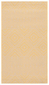 Safavieh Courtyard 2'-0" x 3'-7" Rug in Beige / Gold