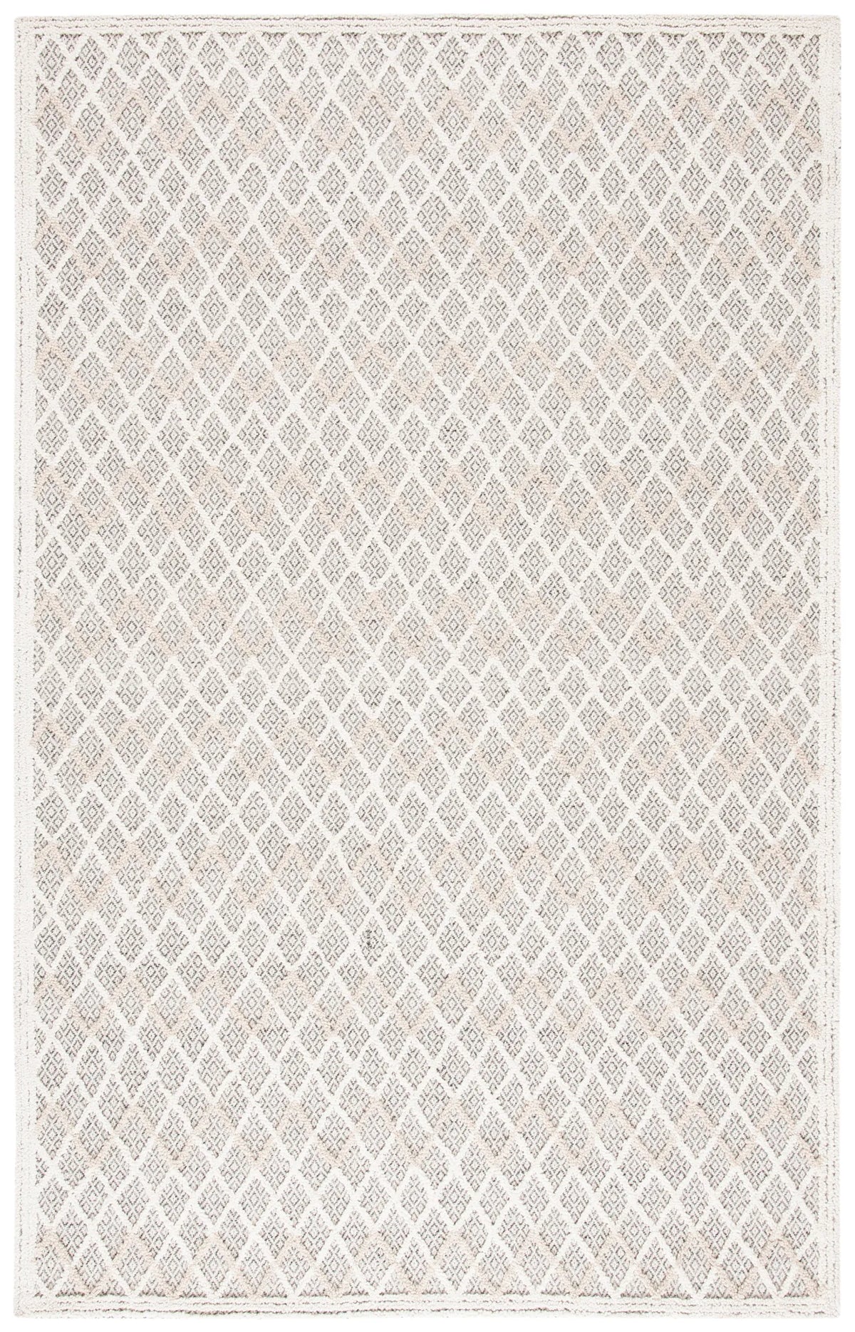 Safavieh Trace 4'-0" x 6'-0" Rug in Ivory / Black