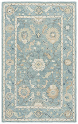 Safavieh Metro 4'-0" x 6'-0" Rug in Blue / Ivory