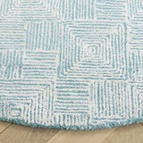 Safavieh Glamour 6'-0" x 6'-0" Rug in Ivory / Turquoise