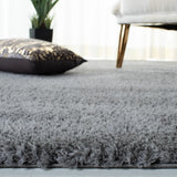 Safavieh Decora Shaggy 4'-0" x 6'-0" Rug in Dark Grey